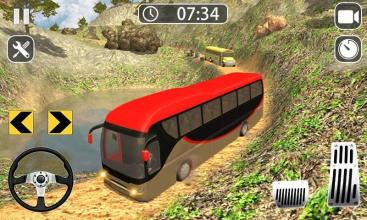 Hill Bus Climbing 2019  Bus Hill Driving Game截图3