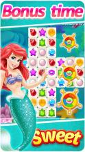 New Match 3 Games  Mermaid Match Puzzle截图2