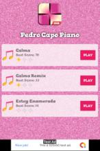 Pedro Capo Calma Remix Piano Games Songs截图5