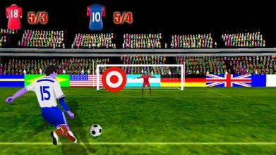 Soccer Free kick Football Penalty World Cup截图2