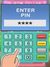 ATM Simulator Virtual Bank Cashier  Kids Game截图2