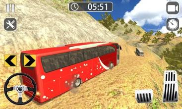 Hill Bus Climbing 2019  Bus Hill Driving Game截图2