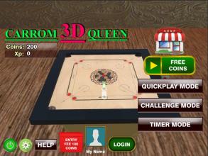 Carrom Queen 3D Carrom Board截图5