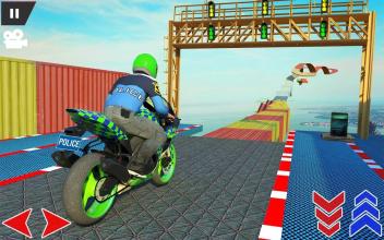 Police bike stunts racing game 2019截图1