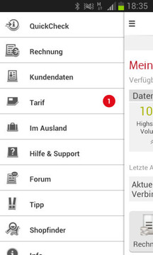 MeinVodafone截图