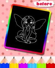 Glow coloring Cartoon pages for kids截图4