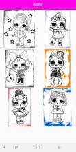 Surprise Coloring Book Dolls 2019截图1