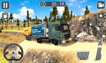 Truck Driver Simulator 2019  Hill Truck Climb截图1