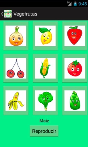 Vegetales y frutas截图4