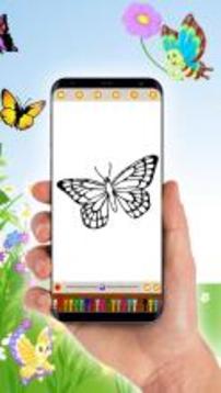 Butterfly Coloring Book 2019  FREE截图