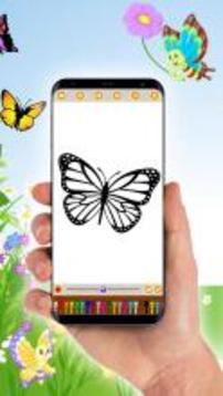 Butterfly Coloring Book 2019  FREE截图