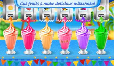 Milkshake Maker Chef Frozen Smoothie Cooking截图2