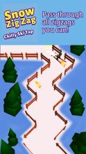 Snow Zig Zag Chilly Ski Tap截图2