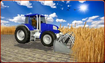 Tractor Farming & Tractor Trolley Cargo Driver 3D截图3