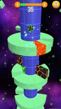 Star Ball Helix Jump截图4