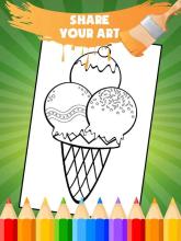 Food Coloring Book  Kids Game截图2