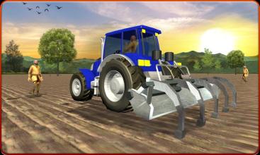 Tractor Farming & Tractor Trolley Cargo Driver 3D截图1