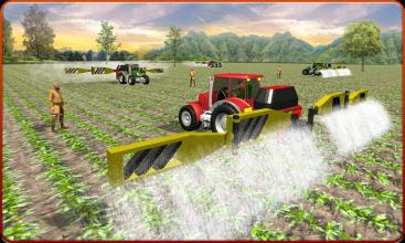 Tractor Farming & Tractor Trolley Cargo Driver 3D截图2