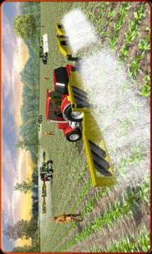 Tractor Farming & Tractor Trolley Cargo Driver 3D截图