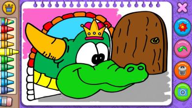 Princess Coloring Book & Games截图2