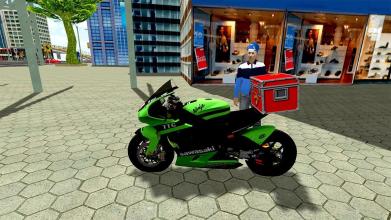 City Courier Moto Delivery Rider截图3