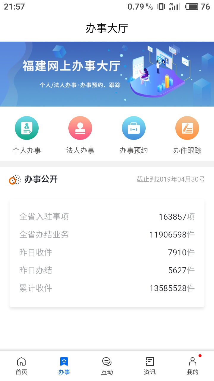 闽政通v2.4.1.190426截图2