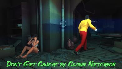 Creepy Clown Neighbor  Horror House Escape Game截图3