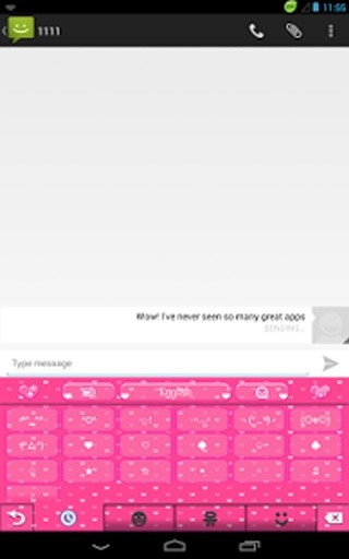 粉红色的爱GO输入法截图3