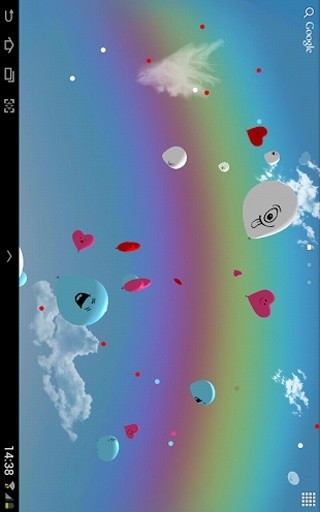 Balloons 3D live wallpaper截图2