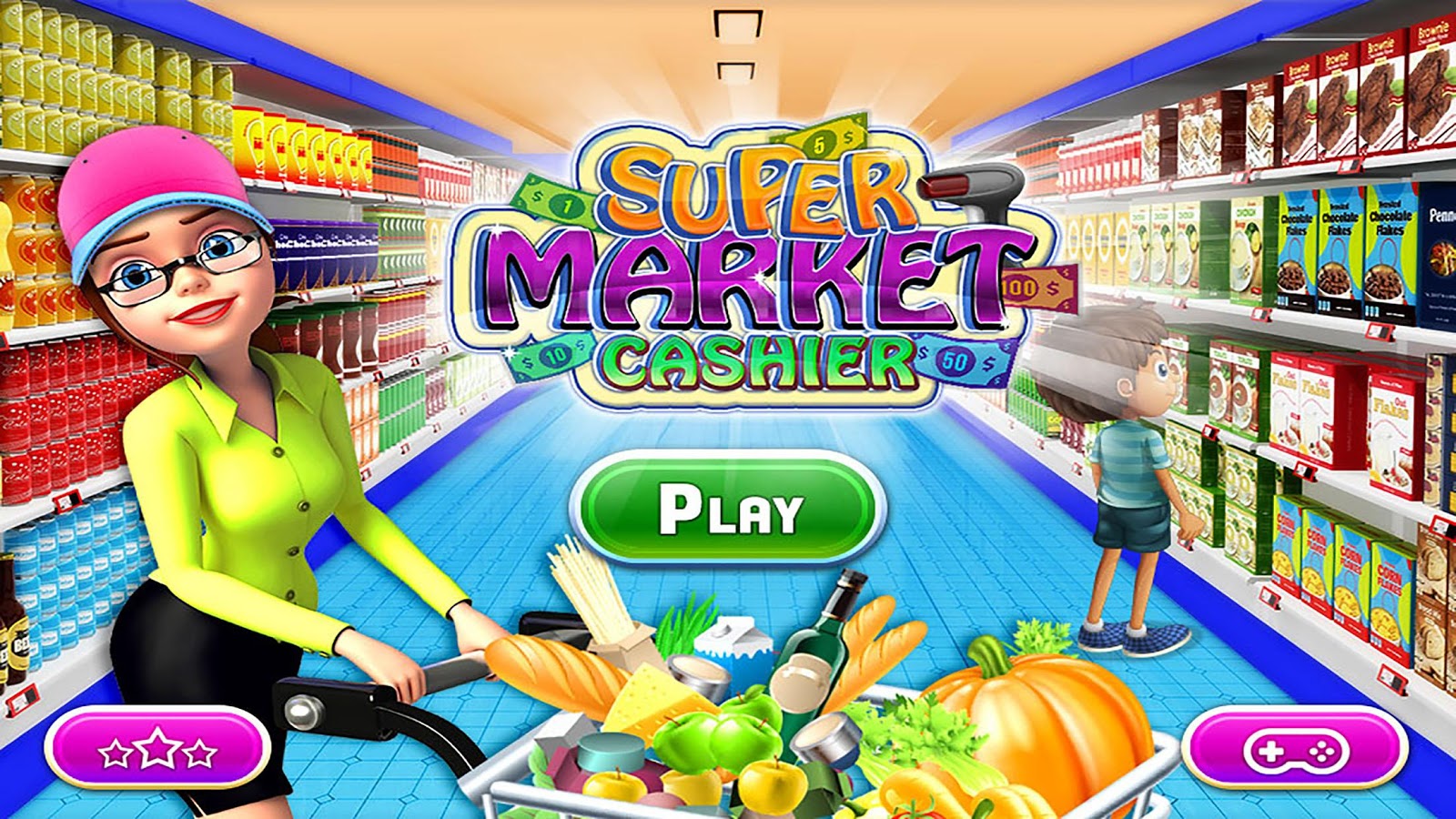 Virtual Supermarket Cashier: Cash Register Manager截图4