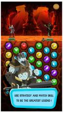 Rune Legends  Match 3 Fighting Puzzle Quest截图1