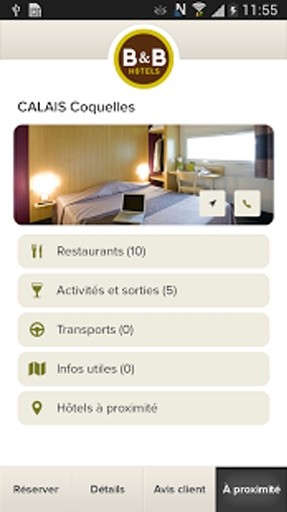 B&amp;B H&ocirc;tels截图4