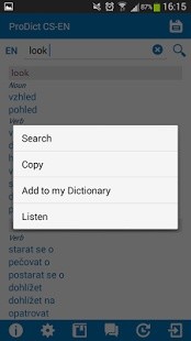 Czech - English dictiona...截图3