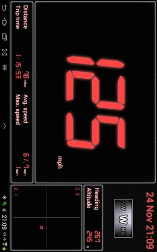 GPS Speedometer Free截图1