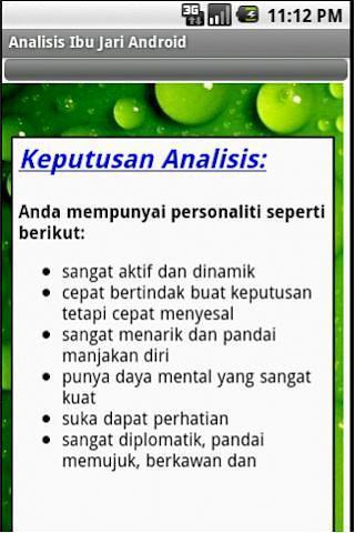 Analisis Ibu Jari Android截图2