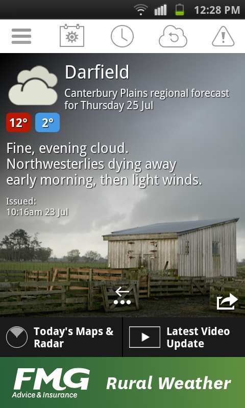 FMG Rural Weather App截图1