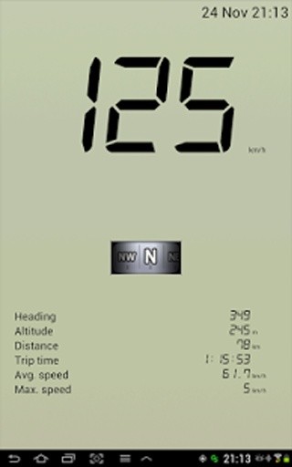 GPS Speedometer Free截图2