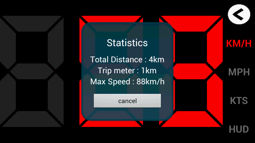 GPS HUD车速表截图4
