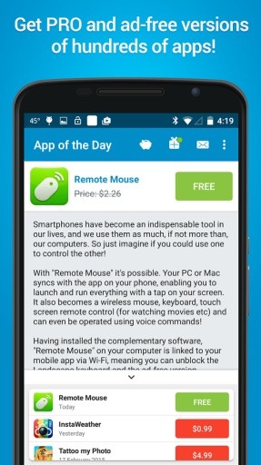 App of the Day -100% Fre...截图4