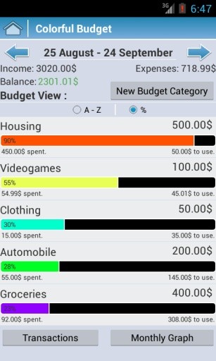 Colorful Budget截图9