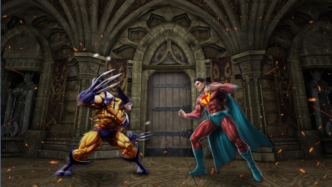 Superhero Fighting Game: Immortal Gods Ring Battle截图3