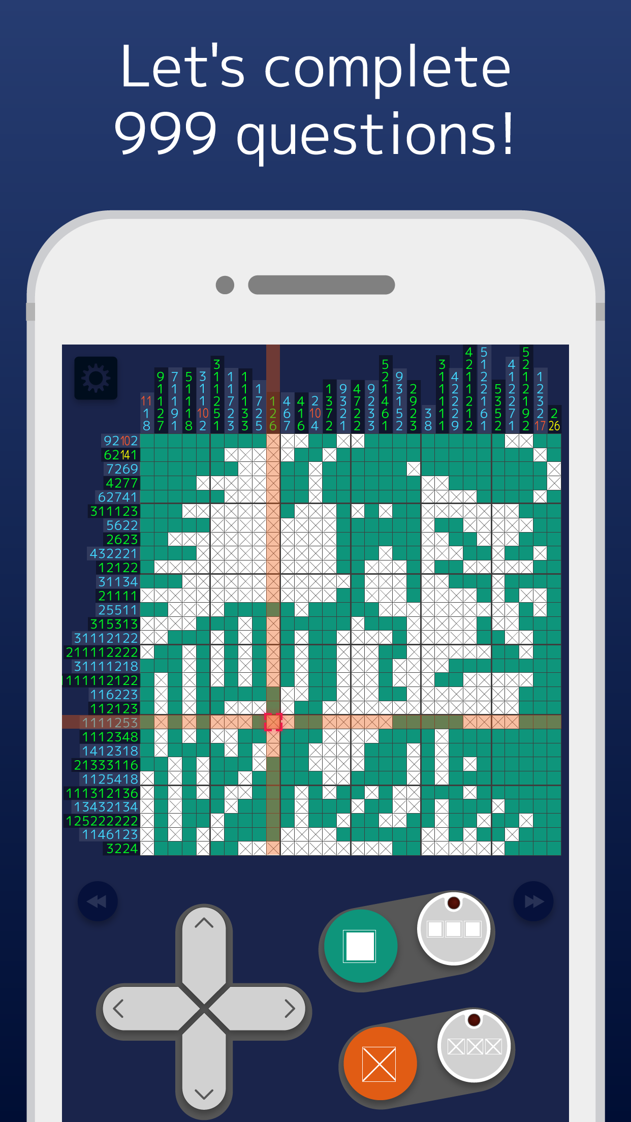 Nonograms 999 free picross截图1