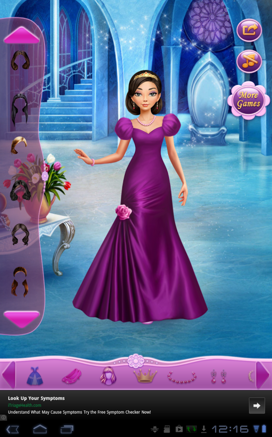 Dress Up Princess Rapunzel截图2