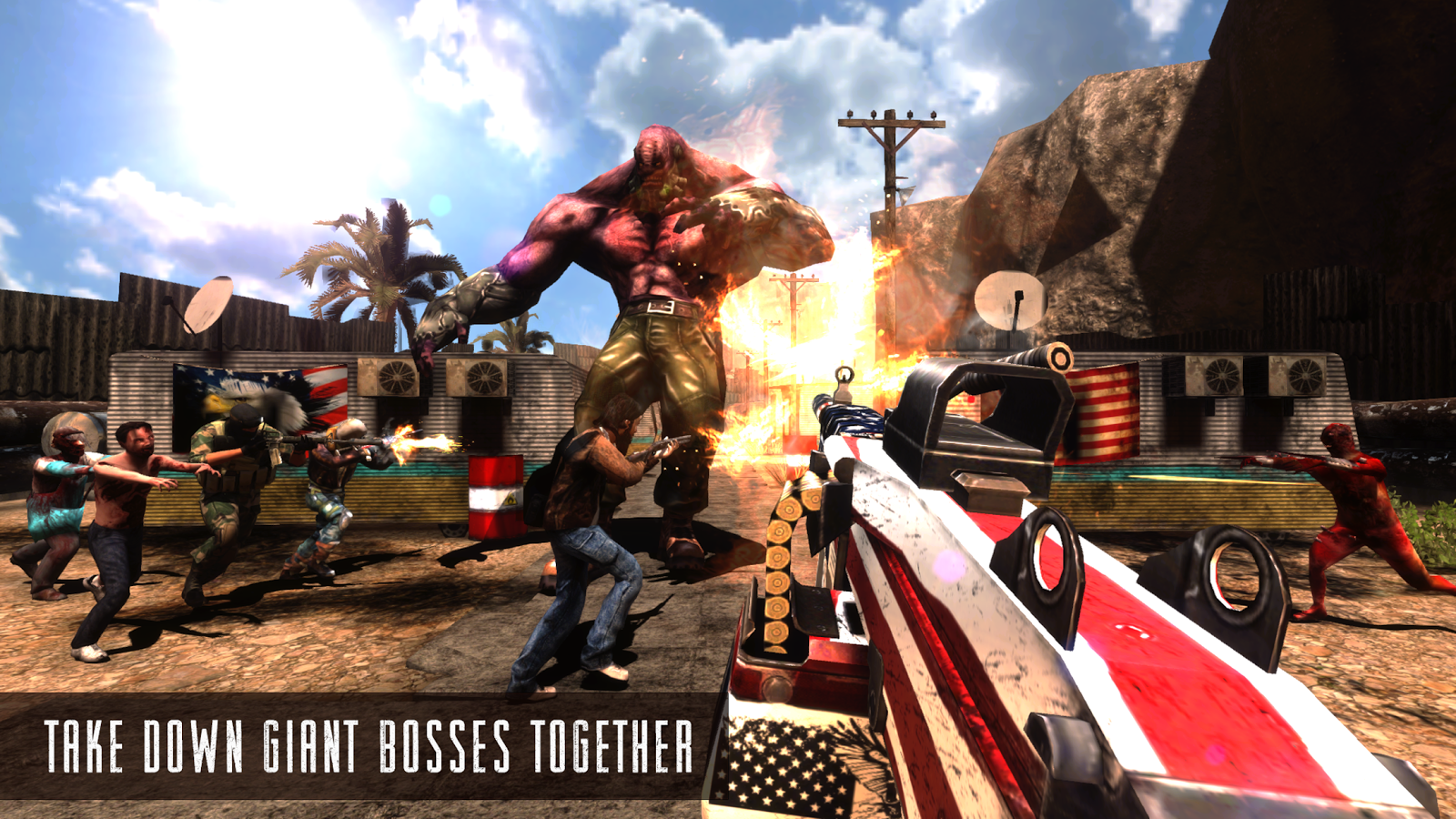 Rage Z: Multiplayer Zombie FPS Online Shooter截图3