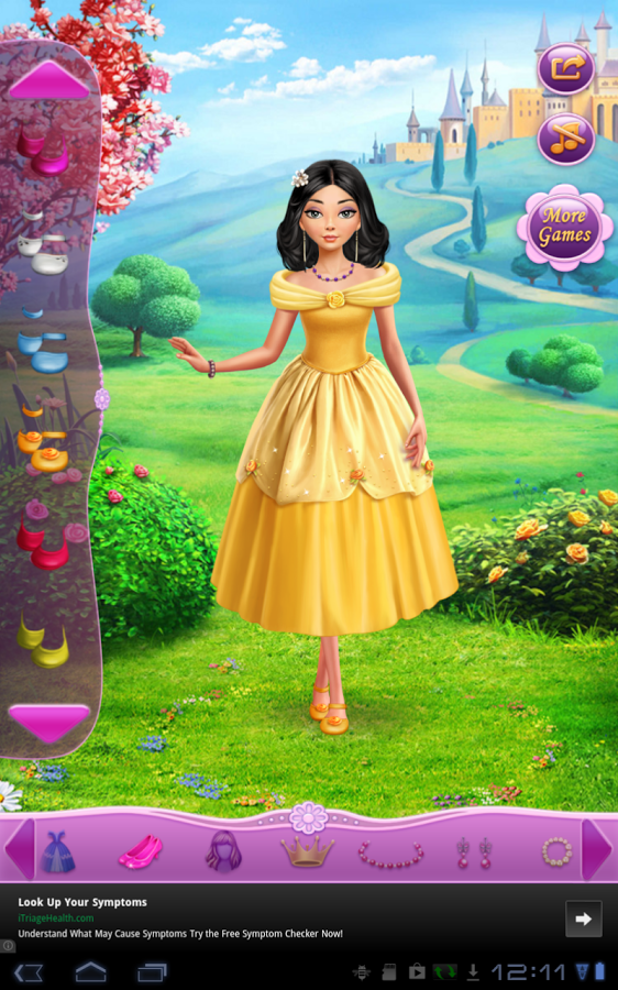 Dress Up Princess Rapunzel截图5