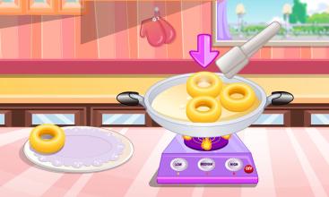 Donuts cooking games截图5