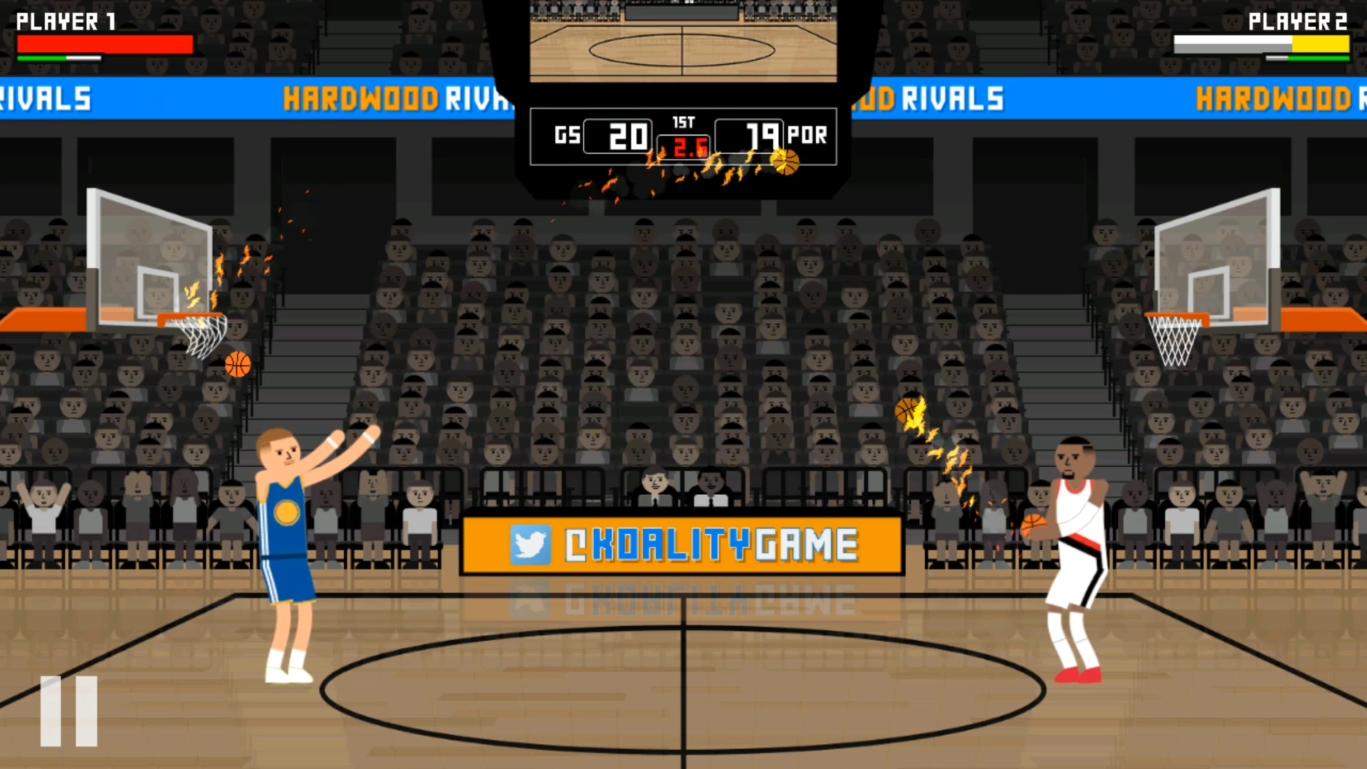 Hardwood Rivals Basketball截图5