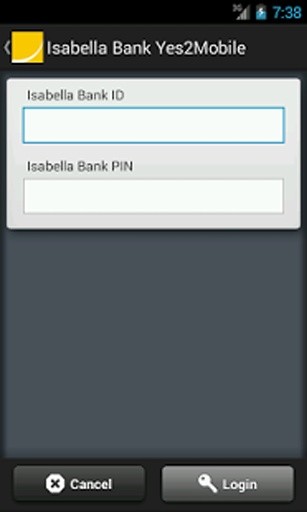 Isabella Bank Yes2Mobile截图2