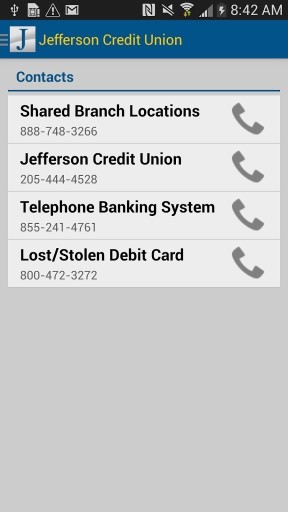 Jefferson Credit Union截图1