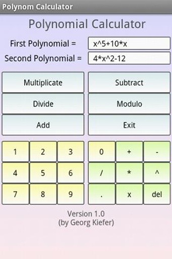 多项式计算器截图1